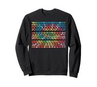 Texto secreto divertido Tie-Dye FTS Mensaje oculto Sudadera