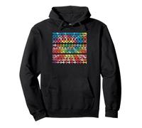 Texto secreto divertido Tie-Dye FTS Mensaje oculto Sudadera con Capucha