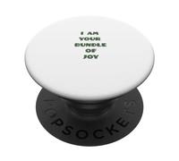 Texto Verde Divertido con Texto en inglés I Am Your Bundle of Joy PopSockets PopGrip Adhesivo