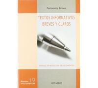 Textos informativos breves y claros: Manual de redacción de documentos: 19 (Nuevos instrumentos)
