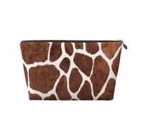 Textura Animal con Estampado de Piel de Jirafa, Bolsa de artículos de tocador Bolsa de Maquillaje Bolsa de cosméticos Bolsa de artículos de tocador de Viaje portátil