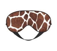 Textura animal con estampado de piel de jirafa, Cubreojos completos Antifaz bloqueador de luz Antifaz para dormir Antifaz suave con los ojos vendados Noche