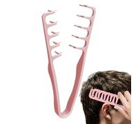 Textura Comb, amplio peine rizado, 22,5 cm Adorable Volumizing Root Styling Tool, Bangs Seam Covering, Hairdressing Accessory for Women