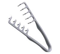 Textura Comb, ancho de Tooth Comb, 8,86 x 4,13 x 0,94 pulgadas Roots Volumizing Seamless Grooming Tool with Flequs Cover Accessory for Women Hairdressing Daily Styling Use