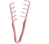 Textura Comb, Volumizing Wide-Tooth Hair Styling Comb for Maximum Lift & Root Volume, Foundation Capacity Apparatus & Bangs Seam Grooming Accessory for Women & Men (Pink)