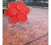 Textura de hormigón con patrón piedra for pared/suelo, sello impresión granito DIY, 88 cm/34,5 pulgadas ancho