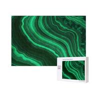 Textura de malaquita,Rompecabezas de Madera de 300 Piezas, Juego Familiar, Rompecabezas para Adultos, Adolescentes, decoración del hogar
