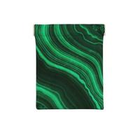 Textura de malaquita, Squeeze Top Wallet Bolsa de Almacenamiento para Mujer Monedero pequeño Bolsa de Cambio