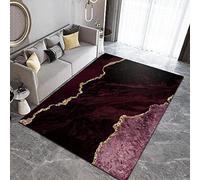 Textura De Mármol Abstracto 3D Impreso Moquetas Antideslizante Alfombra Área,3D Ilusión Óptica Alfombras Suave Franela Alfombra De Suelo Salón Dormitorio Throw Runner Rugs Perfil Bajo A /3314660728391