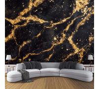 textura de mármol Mural de Pared Abstracto lujoso, Papel Pintado con Efecto de Agua, Decoración para Dormitorio, Salón u Hoteles - 400 x 280 cm