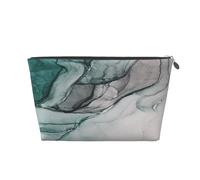 Textura de mármol Verde, Bolsa de artículos de tocador Bolsa de Maquillaje Bolsa de cosméticos Bolsa de artículos de tocador de Viaje portátil