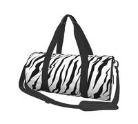 Textura de Tigre de Bengala Impresa, Bolsa de Viaje de Gran Capacidad, Bolso Redondo, Bolsa de Viaje Deportiva, Bolsa de Mano, Bolsa de Fitness