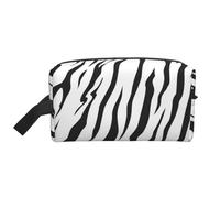 Textura del Tigre de Bengala, Bolsa de Maquillaje Bolsa de cosméticos Bolsa de artículos de tocador de Viaje portátil Organizador de Bolsa de Maquillaje
