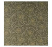 Texturas por Alexandra Nautilus Papel Pintado, Dorado, 10.05 m x 52 cm