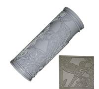 Texture Roller for Clay - Pattern Roller, Embossing Tool with Non Stick, DIY Craft Tool for Pottery, Sculpting, Ceramics, and Clays Art Projects