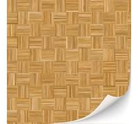 TexturKontor 3 hojas de suelo autoadhesivo para casas de muñecas escala 1:12 (parquet de varillas), 0002, S