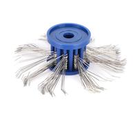 Texturning Polishing Brush 0.3mm Wire Jewelry Brush, Jewelry Making Tool for Surface Frosting, Metal and Plastic Buffing Brush with Hook for Jewelry Makers and Crafters