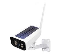 Texvora Cámara de seguridad solar inalámbrica, cámara WiFi 1080P para exteriores, detección humana AI, audio bidireccional, impermeable IP65, visión nocturna, tarjeta SD/almacenamiento en la nube