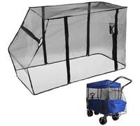 Texvora Red de malla para carros al aire libre, accesorio plegable para cochecito, protector de mosquitos para acampar y parques