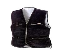 Texxor 4200 - Chaleco de trabajo vega, forrada breitcordweste l, negro,