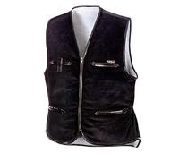 Texxor 4200 - Vega chaleco de trabajo, breitcordweste forrada m, negro