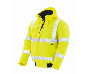 teXXor Advertencia apuestarschutz-Pilotenjacke Whistler Leuchtgelb L