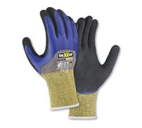 teXXor Arbeitguantes Schnitprotección de los dedos guantes de punto. Black Cut D 3/4 Descripción 2621 12 pares 12