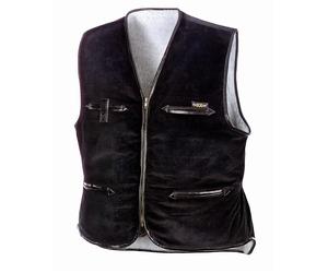 teXXor Breitcord-vest Vega Negro XL