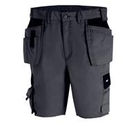 teXXor Canvas-Arbeitsshorts Bermuda Gris/Negro 60