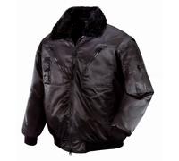 teXXor Chaqueta de piloto negra Oslo S