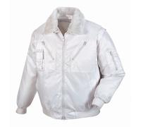 teXXor Chaqueta de piloto Oslo blanca 5XL