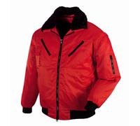 teXXor Chaqueta de piloto roja Oslo XL