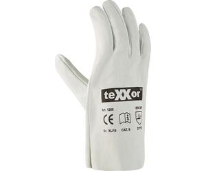 teXXor Guantes de napa de oveja de cuero integral (12 pares) 1260 11