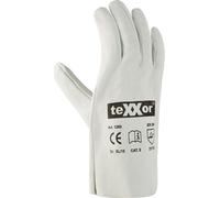 teXXor Guantes de napa de oveja de cuero integral (12 pares) 1260 7