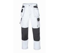 teXXor Pantalones de lona Panama blanco/gris 44