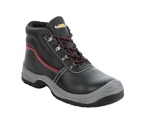 teXXor S3 safetyitsschnürstiefel Le Mans negro/rojo EUR 46
