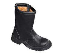 teXXor Safetyitsstiefel S3-Winterreißverschlussstiefel Zipper Negro/Verde EUR 43