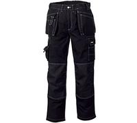 teXXor T/C Panama - Pantalones de trabajo (tejido de sarga), Negro, 4311-58