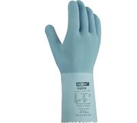 teXXor Topline Chemikalienguantes de protección de látex natural napado (12 pares) 2250 8