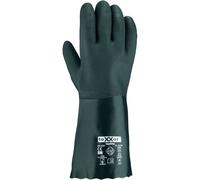 teXXor Topline Chemikalienguantes de protección Pvc verde (12 pares) 2151 9