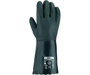 teXXor Topline Chemikalienguantes de protección Pvc verde (12 pares) 2151 9