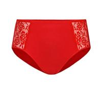Teyli Bragas de algodón para Mujer, para disimular imperfecciones, Bikinis y Bragas de Cintura para Mujer. Rojo S