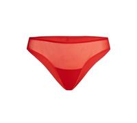 Teyli Braguitas De Malla Ropa Interior Femenina Clásica Que Combina Comodidad con Elegancia Corte Bajo Ideal para Uso Diario.Rojo S