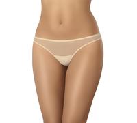 Teyli Braguitas De Malla Ropa Interior Femenina Clásica Que Combina Comodidad con Elegancia Corte Bajo Ideal para Uso Diario.Beige S