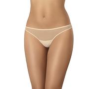 Teyli Braguitas De Malla Ropa Interior Femenina Clásica Que Combina Comodidad con Elegancia Corte Bajo Ideal para Uso Diario.Beige S