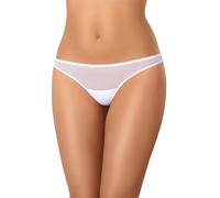 Teyli Braguitas De Malla Ropa Interior Femenina Clásica Que Combina Comodidad con Elegancia Corte Bajo Ideal para Uso Diario.Blanco XXL