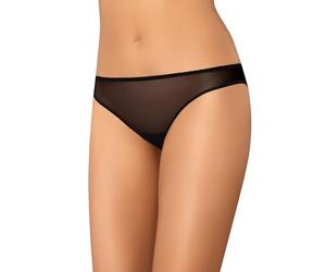 Teyli Braguitas Delicadas de Malla Transparente con Corte Elegante - Comodidad, Ligereza y Estilo para Cada Ocasión. Negro M