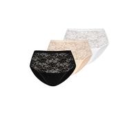 TEYLI Panti 'Violetta' beige / negro / blanco XL EUR