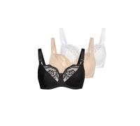 TEYLI Sujetador de lactancia 'Anastasia' beige / negro / blanco 70xH EUR