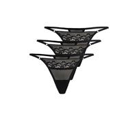 TEYLI Tanga 'Erori' negro XXL EUR